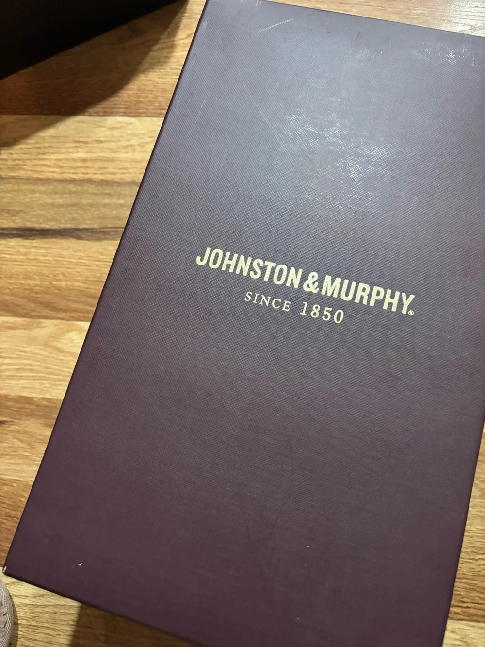 Johnston & Murphy Mahogany Full Grain Leather Loafers
